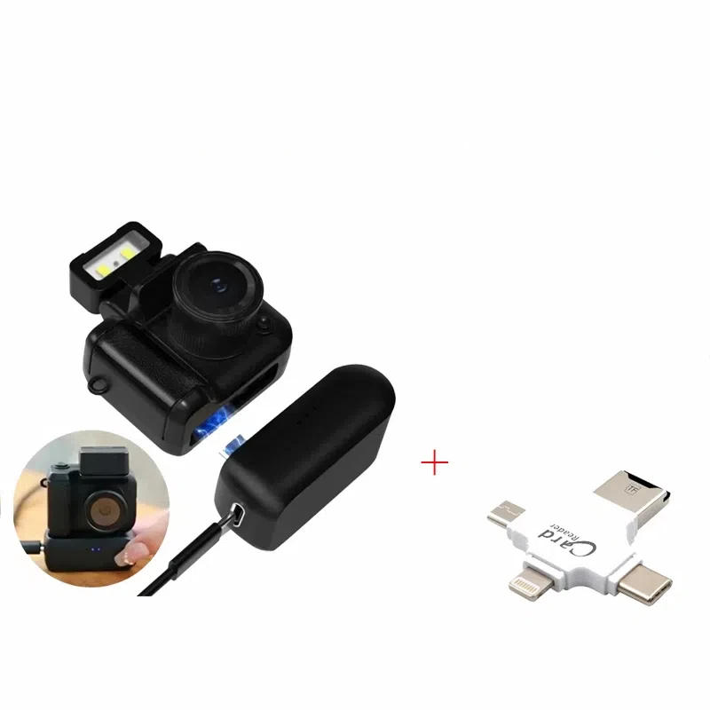 Description Picture 3 of itemY4000 Small Digital Camera Mini 1080P HD Photo Video DV DVR Recorder Campus Student Party Camera 8G-128G cardAdd OTG card reader