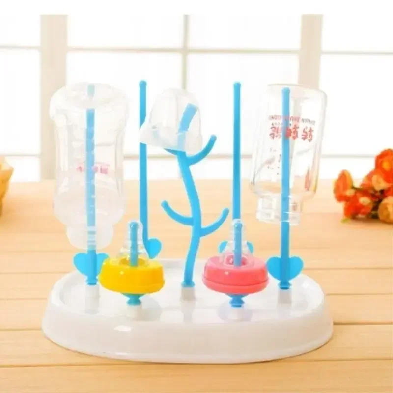 Description Picture 2 of itemBaby Bottle Drying Rack Household Multifunctiona Tree Shape Secure Milk Bottle Dry Airing Shelves Shelves for Storage Organizer