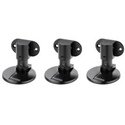 3PCS Adjustable Alloy Door Stop Anti-Collision Invisible Door Punch-Free Bathroom Floor Door Stop