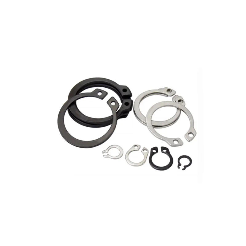 Description Picture 3 of item65 Manganese Steel Shaft Retaining Ring, A-Type Shaft Clamp Bearing Elastic Snap Ring / C-Type Snap Ring