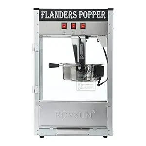 Description Picture 5 of itemPopcorn Machine with 8 Ounce Kettle Makes Up to 32 Cups, Commercial Popcorn Machine Countertop Popcorn Maker w/Stainless Steel S