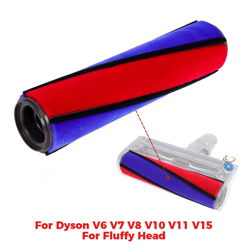 Description Picture 6 of itemRoller Bar Replacement Accessories For Dyson V6 V7 V8 V10 V11 Vacuum Cleaner Spare Part Soft Roller Brush Carpet Brushroll Bar