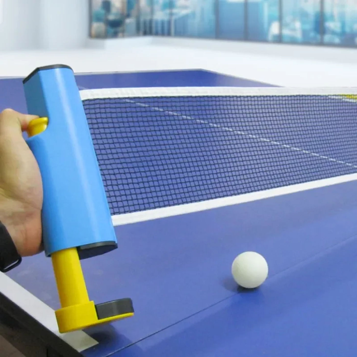 Description Picture 6 of item170cm Retractable Table Tennis Net Portable Ping Pong Net 175cm Scalable Suit for any Table Exercise Accessories