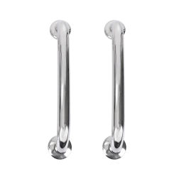 2 Pcs Bathtubs Handrail Bathroom Armrest Shower Pole Toilet Safety Bar Grab Elder