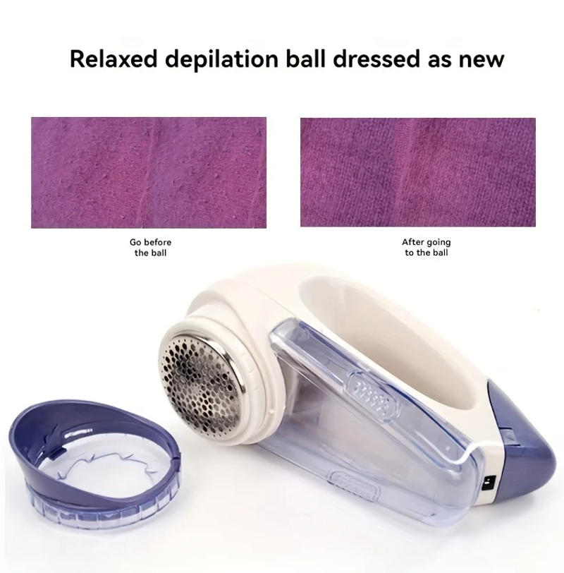 Description Picture 4 of itemFabric Shaver, Electric Lint Remover, Battery Operated Sweater Shaver, Power Lint Shaver, Fuzz Remover, Pilling Remover