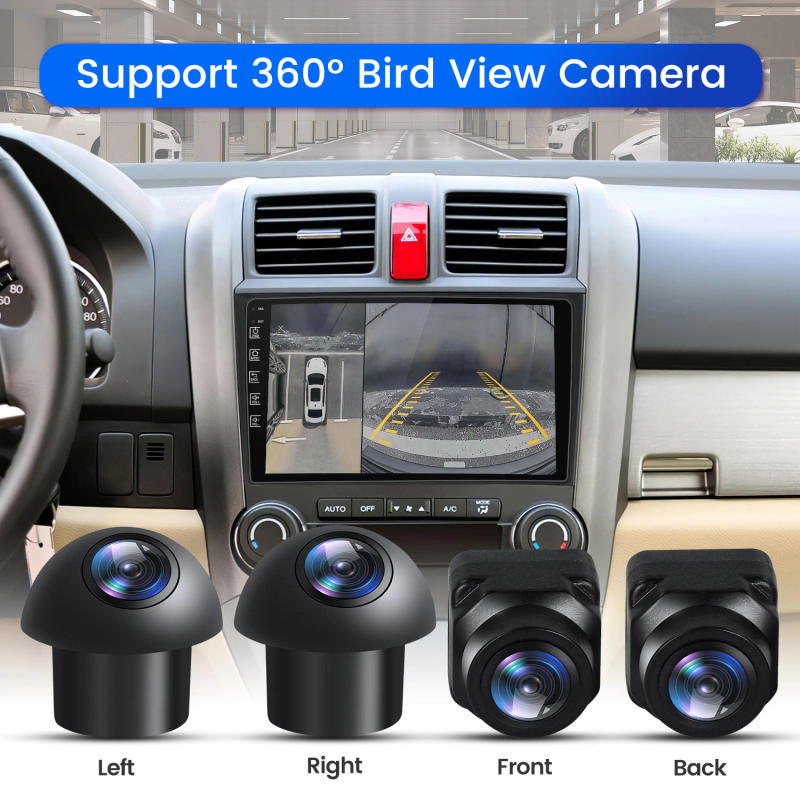 Description Picture 3 of itemCar 360° Panoramic Right+Left+Front+Rear View Camera System 1080P UHD Bird View With Night Vision Camera For Android Auto Radio