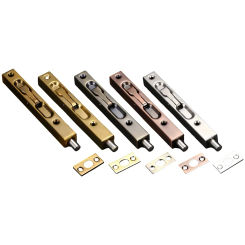Stainless Steel Concealed Door Bolt 8 Inch Latch Sliding Lock Bathroom Anti-Theft Security Guard Hardware