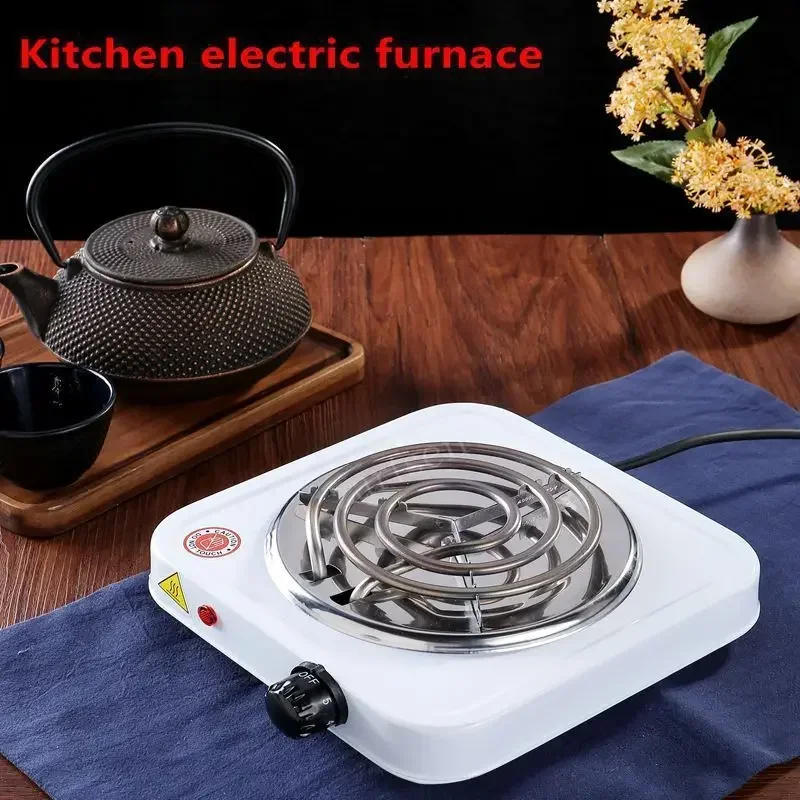 Description Picture 2 of item500W Iron Burner Electric Stove Hot Plate Portable Kitchen Cooker Coffee Heater Milk Soup Durable Asjustable Quick