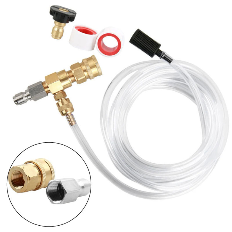 Description Picture 2 of itemPressure Washer Connector Quick Connector Regulating Valve Tape 2 To 5 GPM 3/8inch 4000 PSI Downstream Injector