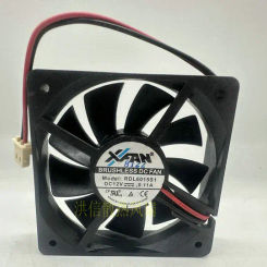 XFAN RDL6015S1 DC 12V 0.11A 60x60x15mm 2-Wire Server Cooling Fan