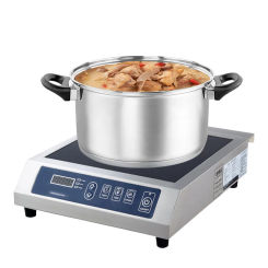ZD01 Induction Cooktop Induction Cooker Stainless Steel Commercial Grade Countertop Induction Cooker Portable Electric Burner