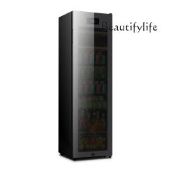 Ice bar household living room glass door refrigerator constant temperature red wine tea refrigerator ultra-thin