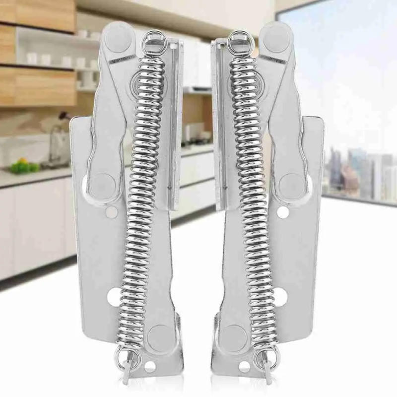 Description Picture 4 of item2Pcs 80 Degree Scissor Hinge Cabinet Upper Flip Door Scissor Hinge Sofa Folding Spring Hinge Lift Up Stay Flap Top Support Tool