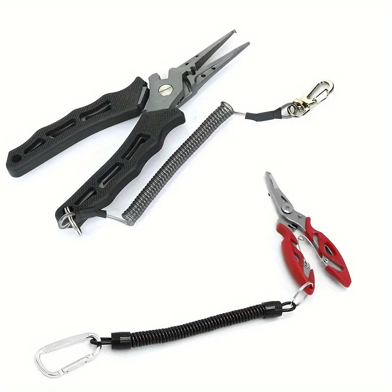 Description Picture 4 of itemRetractable Fishing With Anti-lost Hand Rope Telescopic Spring with Carabiner Fishing Rope Retention Rope Fishing Tools Tackle