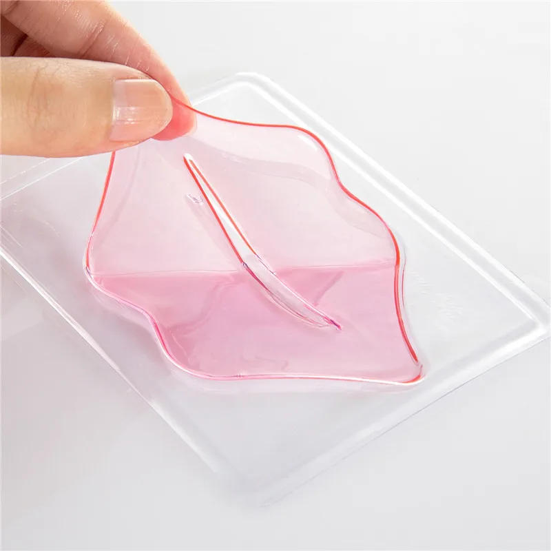 Description Picture 5 of item5pcs Crystal Collagen Lip Mask Lips Plumper Pink Lip Patches Moisture Nourishing Essence Korean Cosmetics Skin Care for Beauty
