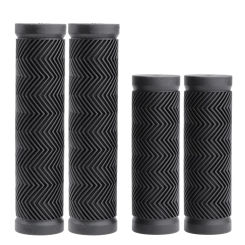 1 Pair Bicycle Handlebar Grips Anti-skid Bike Handle Bar Grips Rubber Covers MTB Mountain Bike Bicycle Scooter Accessories Parts