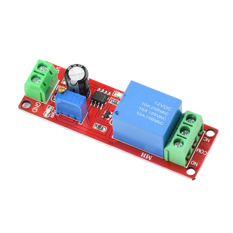 Description Picture 4 of itemDC 5V 12V Time Delay Module NE555 Relay Delayed Turn-off / Delayed Turn-onTiming Relay Timer Control Switch for Car Relays