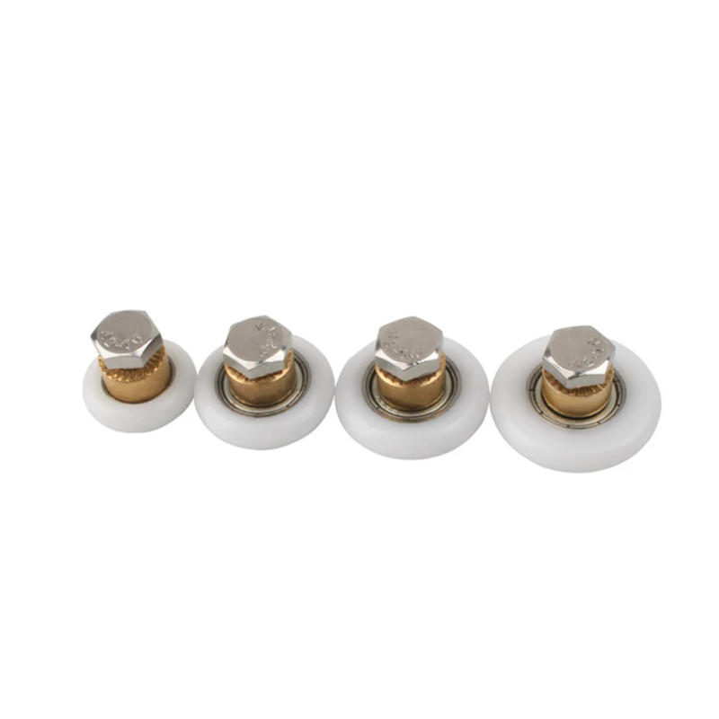 Description Picture 6 of itemPractical Quality Is Guaranteed Brand New High Quality Door Rollers Runners 2 *Screws Brass Centre Stainless Steel Screw.