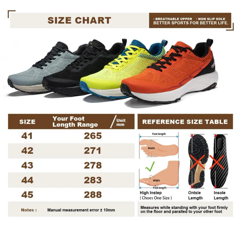 Description Picture 3 of itemBaasploa New Hiking Shoes Men Outdoor Breathable Mesh Non-Slip Walking Shoes Male Lightweight Casual Wear Resistant Sneakers ﻿