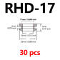 RHD-17  30pcs