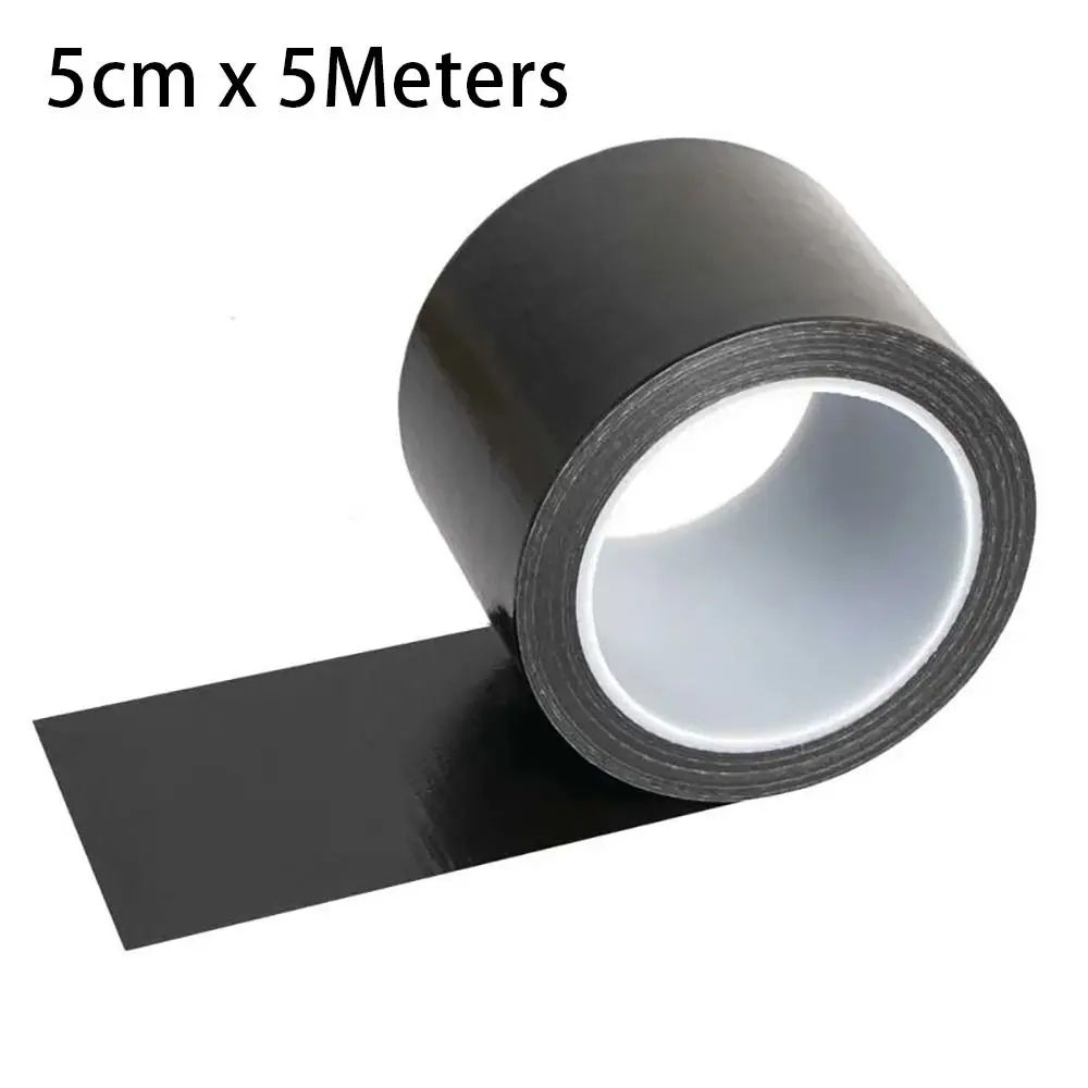 1Rolls PU Leather Repair Tape Black