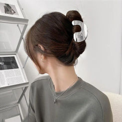 Shark Clip For Women Temperament Headwear Headdress U-shape Hair Claw Hair Accessories Korean Style Crab Clip Women Hair Clips