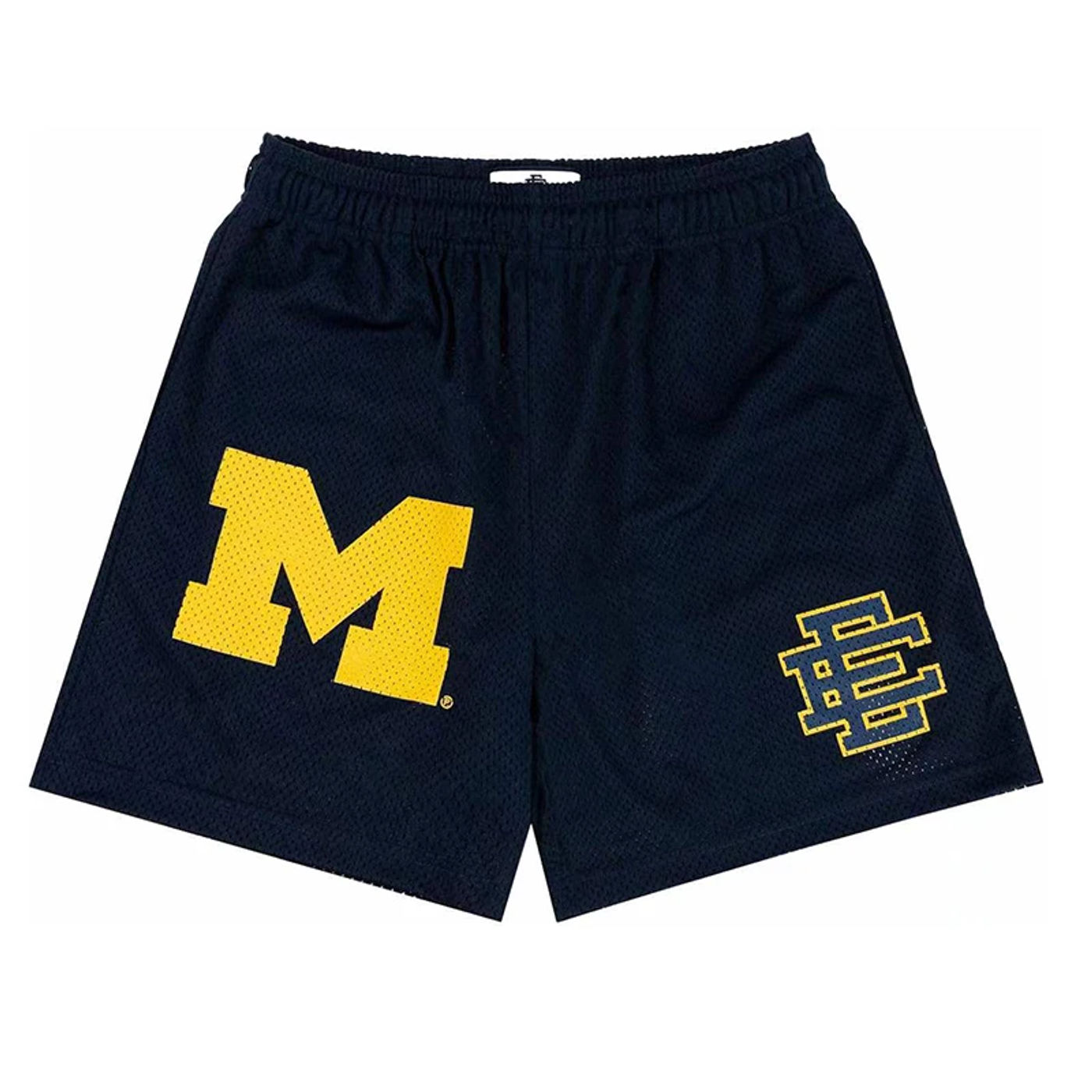 Description Picture 5 of item2024 New Summer Eric Emanuel EE Basic Mesh Short Classic Floral Printed Gym Shorts Men's Gym Basketball Sports Casual Shorts