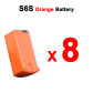 S6S Orange BatteryX8