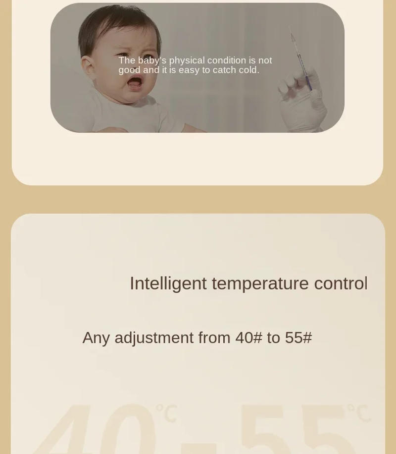 Description Picture 5 of item220V Baby Wet Wipe Dispenser with Heating Function and Portable Design for Home and Travel