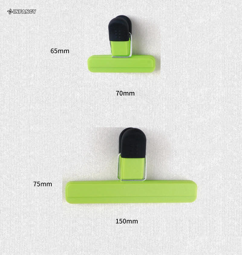 Description Picture 3 of itemPortable Bag Clips Kitchen Storage Food Snack Seal Sealing Bag Clips Sealer Clamp Plastic Tool Kitchen Organization Accessories