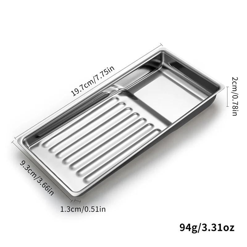 Description Picture 2 of itemNail Art Tools Sterilizer Tray Sterilization Disinfection Box False Nails Dish Nail Tool Storage Box Manicure Salon Accessoires