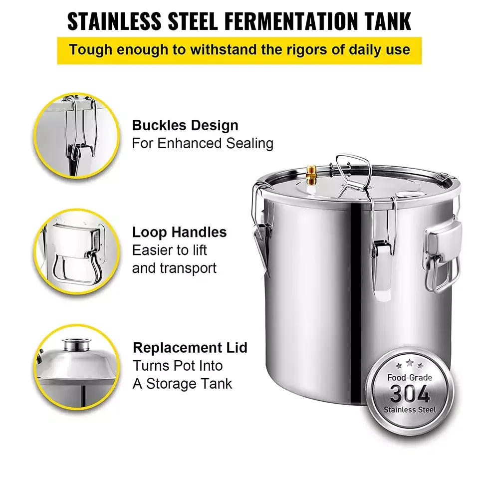 Description Picture 6 of item50L 304 Brewing Equipment Brewing Machine Small Household Full Set Wood Fire Straight Barbecue Wine And Liquor Still