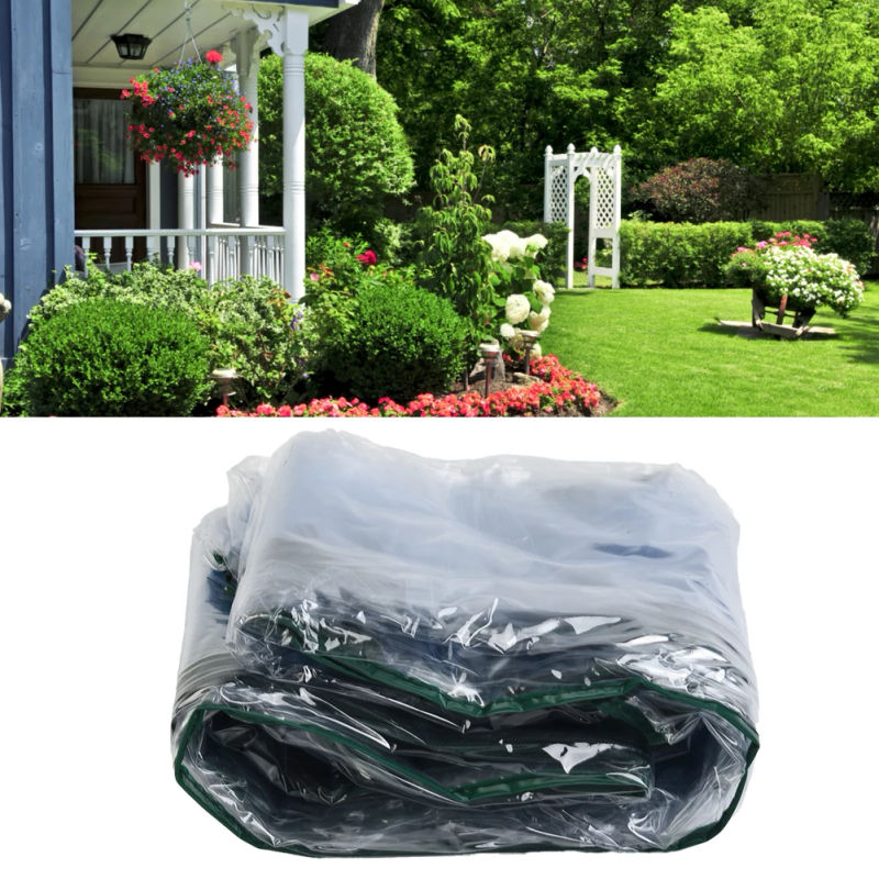 Description Picture 3 of itemCover Greenhouse Cover Spare Parts Plant Cover Plastic Transparent PVC Plants Grow 73*143*195cm Accessories Garden Greenhouse