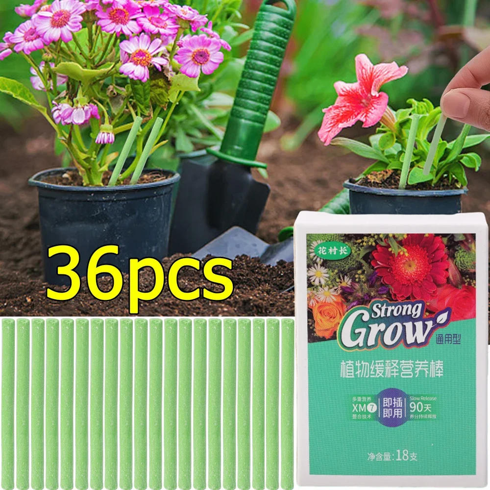 Description Picture 3 of item36/18Pcs Plant Rooting Fertilizer New Indoor Potted Plant Growth Enhancer Bar Universal Plant Nutrition Stick Garden Supplies