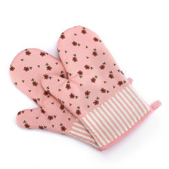 2PCS 180℃ High Temperature Household Insulated Gloves kitchen Oven Baking Insulated Steamer Microwave Oven Gloves