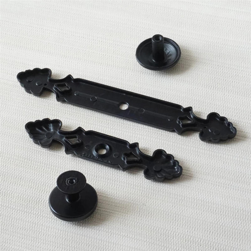 Description Picture 6 of itemBlack Round Door Knobs Single Hole Knob with Backplate Vintage Cabinet Handles Wardrobe Pulls Zinc Alloy Furniture Hardware