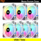 white 7 fans
