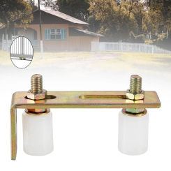 Gate Rollers Sturdy Easy to Use Bracket Size 2.4inch × 5.7inch Practical