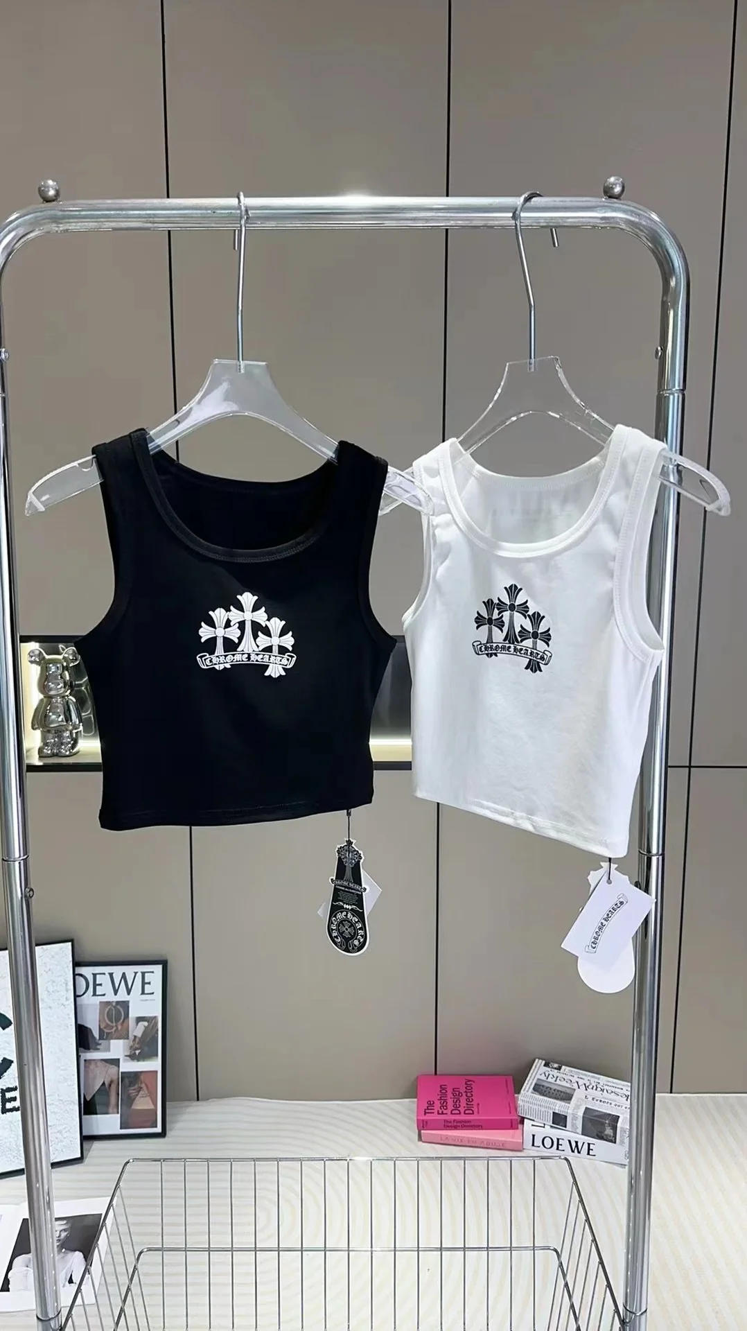 Description Picture 2 of itemPrintcess Women Letter Short Top Summer 2024 YoungHarajuku Simplicity Popular Joke White Women's Vest