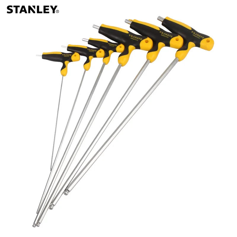 Description Picture 2 of itemStanley 1-Pcs Extra Long Allen Key Type T 2mm 2.5mm 3mm 4mm 5mm 6mm 7mm 8mm T Bar Hex Key In T Handle Hexagon Keys Long Wrench