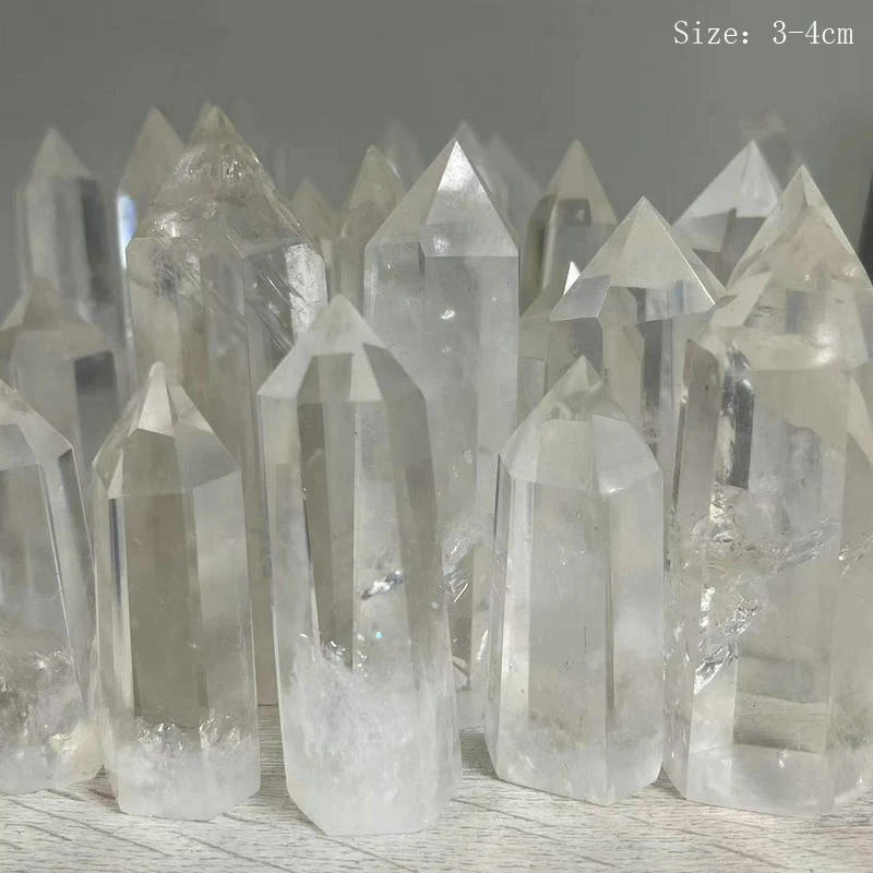 Description Picture 6 of item1pcs Brazilian Natural Quartz Crystal White Crystal Brazilian Crystal Healing Crystal Ornaments