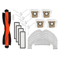 For Robot Vacuum X10 / B102GL Roller Side Brush Filter Mop Cloths Rag Dust Bag Spare Parts Accessories