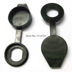 Diameter 19mm Plastic Black Waterproof Cover for Outdoor MS403 Cam Lock WP003 Outdoor Switch Lock Water Proof Cap 1 PC