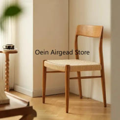 Kitchen Chairs Couch Throne Wooden Furniture Convenience Store Chair Soft Hotel Replica Design Sillas Comedor Lightweight Luxury