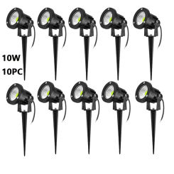 AC220V110V24V12V Warm White LED Waterproof Spotlight Floor Plug Light 5W7W10W15W Landscape Spike Path Spotlight LED Garden Decor
