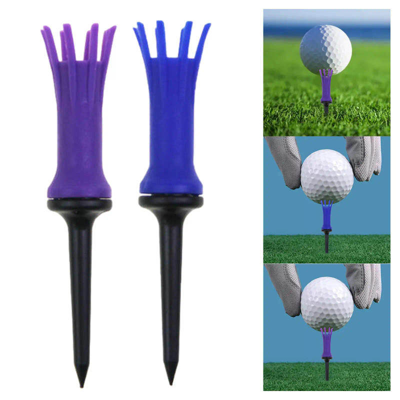Description Picture 5 of itemRubber Golf Tee Stable Golf Ball Holder Professional Improve Accuracy Golf Mat