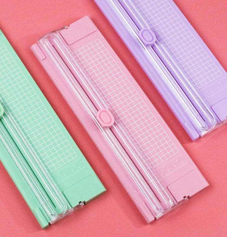 Description Picture 4 of itemA4 Mini Paper Trimmer Paper Cutter Craft Paper Machine Scrapbook Card Photo Tools Die-Cut Machines Home Crafts Tools