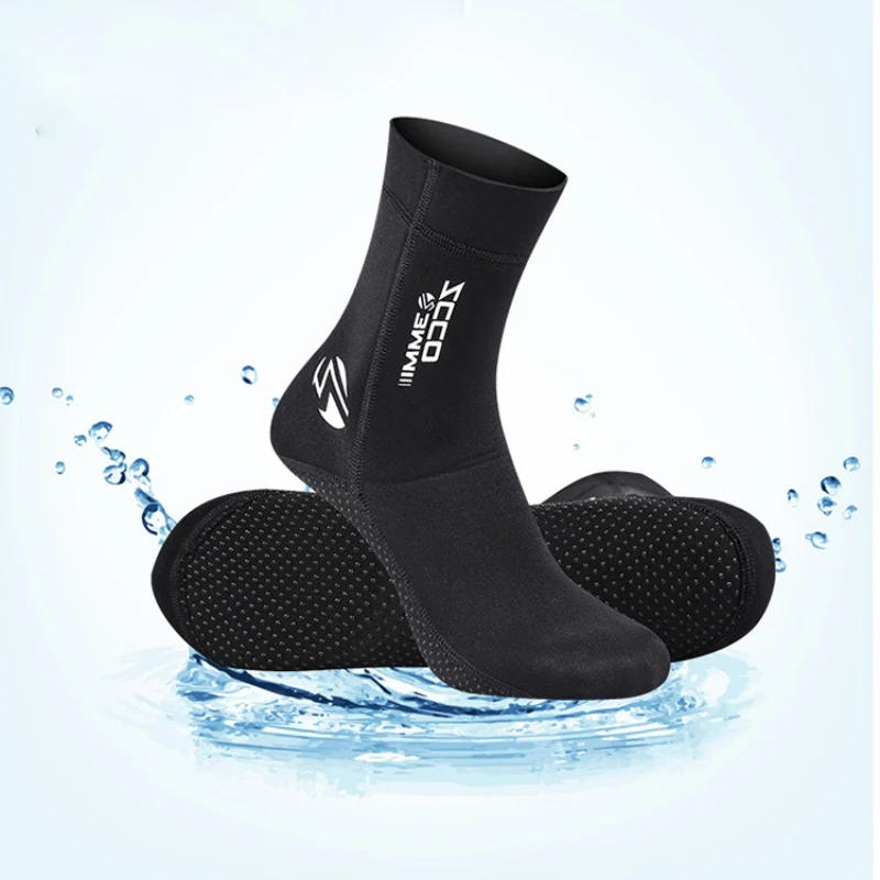 Description Picture 4 of item3mm Men Women Diving Socks Boots Non-slip Beach Boots Water Shoes Wetsuit Shoes Anti-scratch Snorkeling Diving Surfing Boots