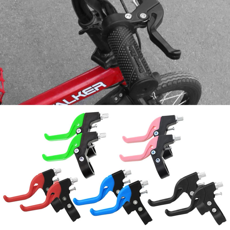 Description Picture 2 of item1 Pair Bicycle Brake Handle Mountain Bike Cycling Brake Levers Bike Bicycle Children Brake Handle Cycling Kids Bikes Accessories