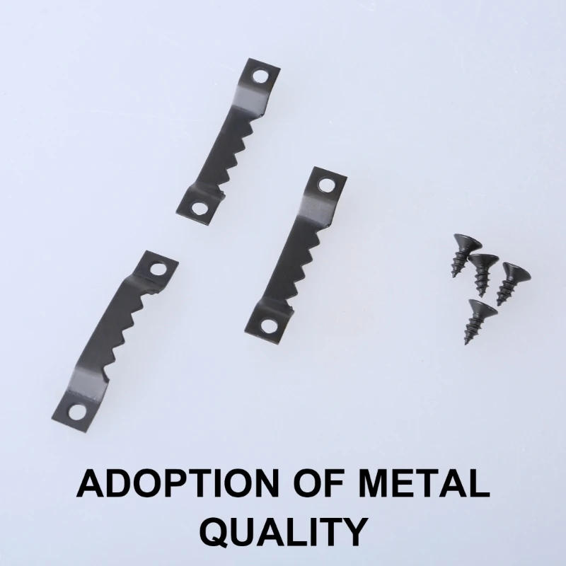 Description Picture 4 of item60Pcs Picture Hangers with Screws Picture Hang Solution Photo Frames Hanging Hangers Hardware Easily to Install